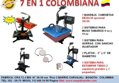 SUBLIMADORAS COLOMBI...
